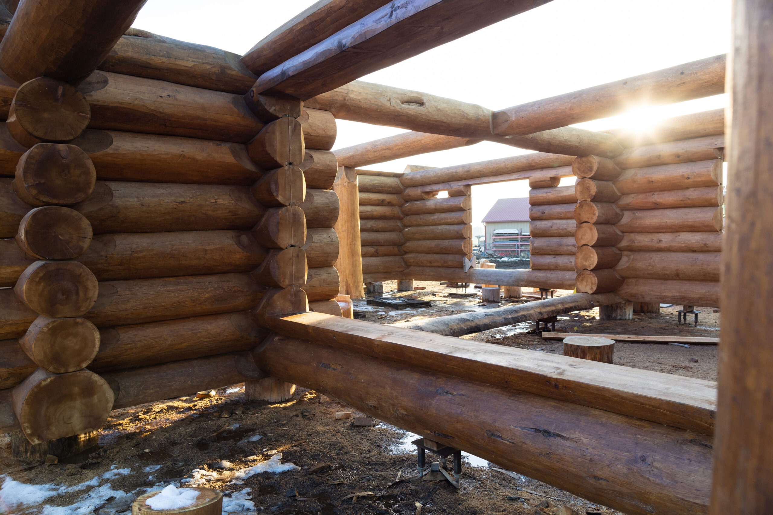 Building Transformation: Log Home Construction