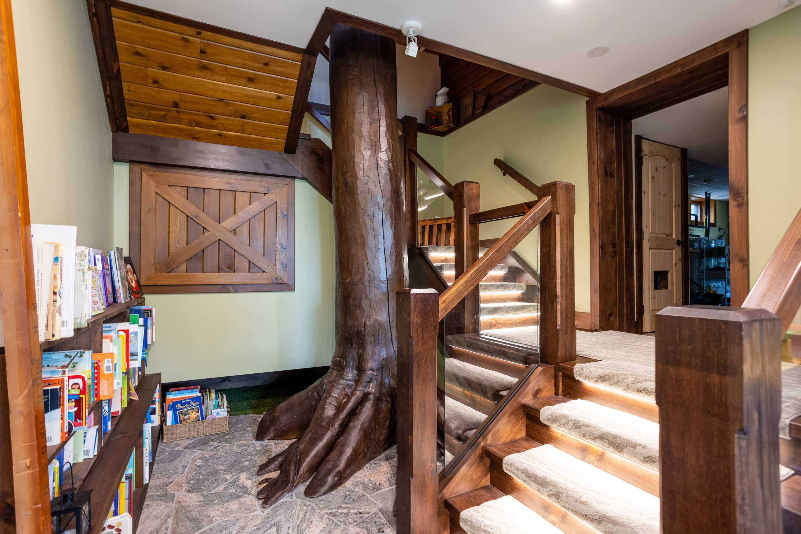 Staircase Wrapping A Tree
