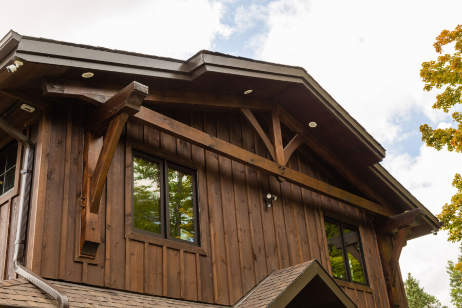 Sunfish Lake Cottage Renovation Laverty Log Homes And Timber Frames