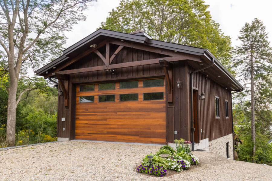 Sunfish Lake Cottage Renovation - Laverty Log Homes And Timber Frames